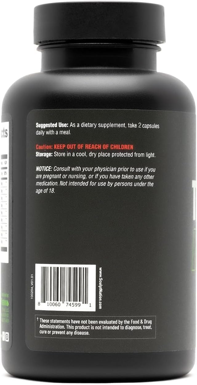 Sculpt Nation by V Shred TestBoost Max 60 vegetarian Capsules