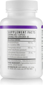 Biote DIM SGS+ Hormone + Detox Support 60 Capsules