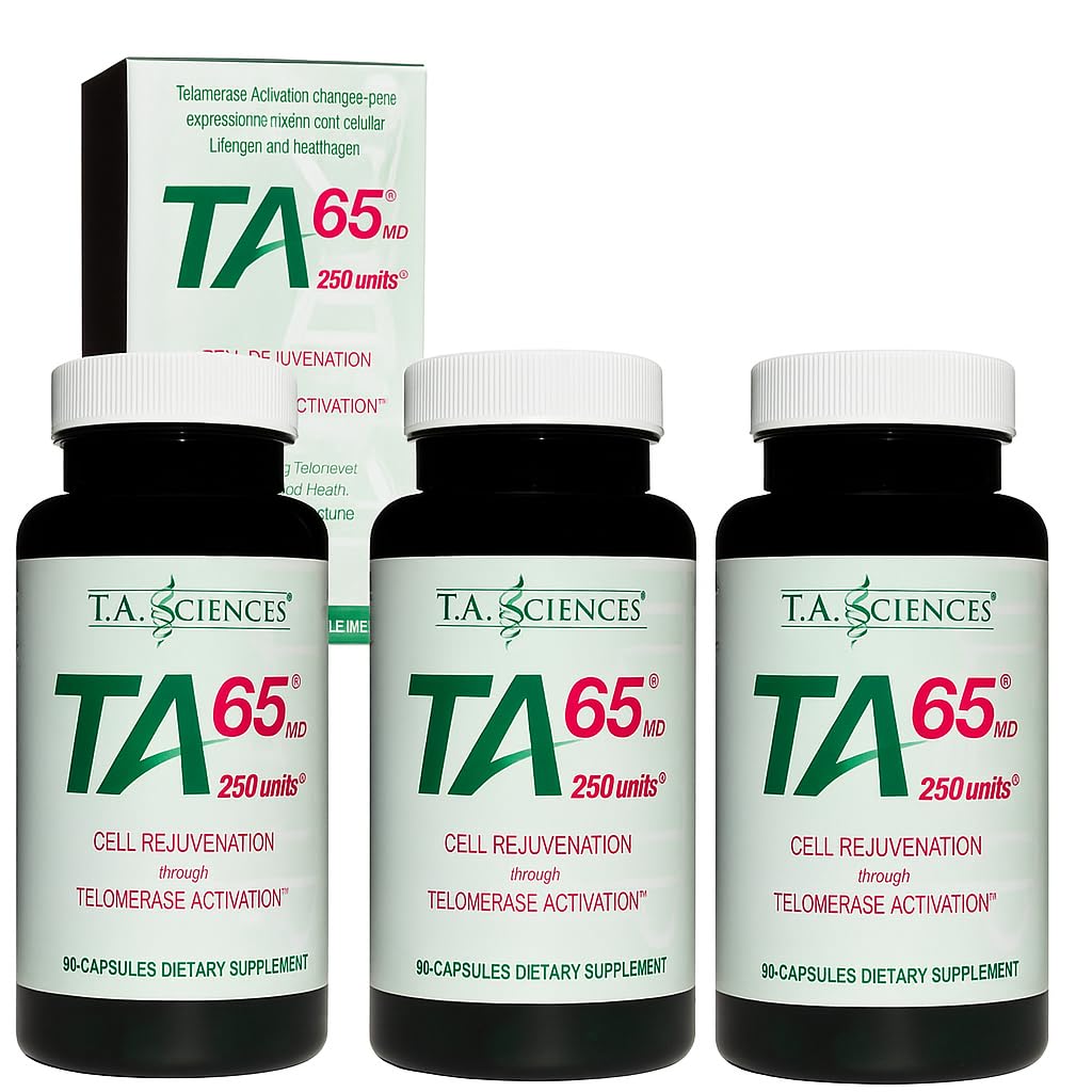T.A. Sciences TA-65® MD 250 Units – 90 Capsules