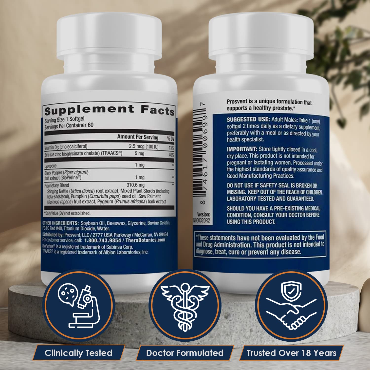 Prosvent — Suplemento para Salud Prostática y Bienestar Urinario