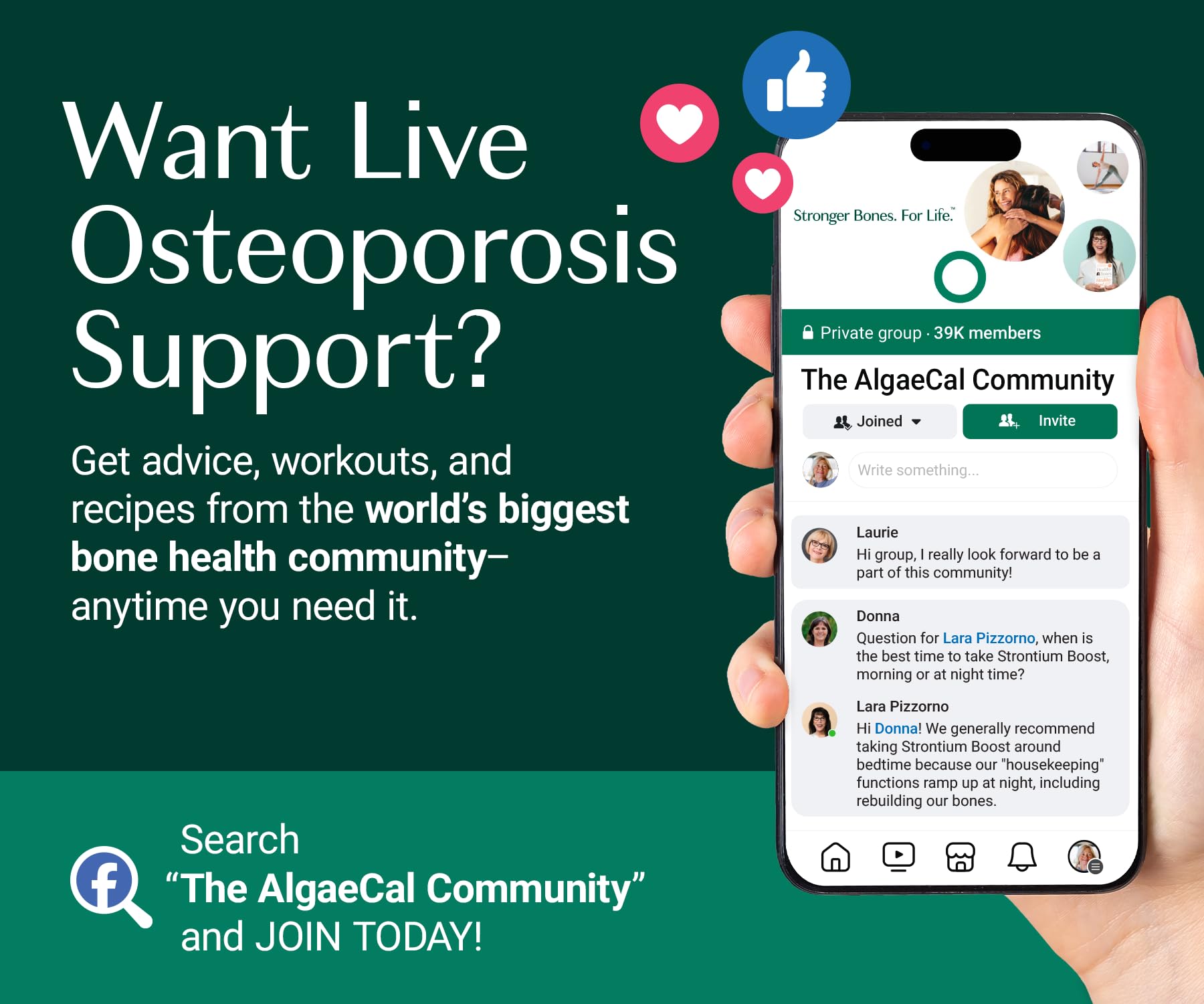 ALGAECAL Organic Red Algae Calcium Supplement for Bone Density, Vitamin K2 MK7 (100mg), Vitamin D3 (1600 IU), Magnesium (350mg) & Trace Minerals & Strength, Easy to Swallow, 120 Veggie Caps