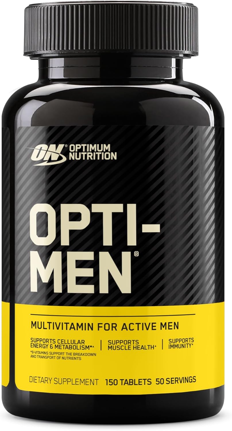Men’s Daily Multivitamin with Amino Acids & Immune Support –  Optimum Nutrition Opti-Men