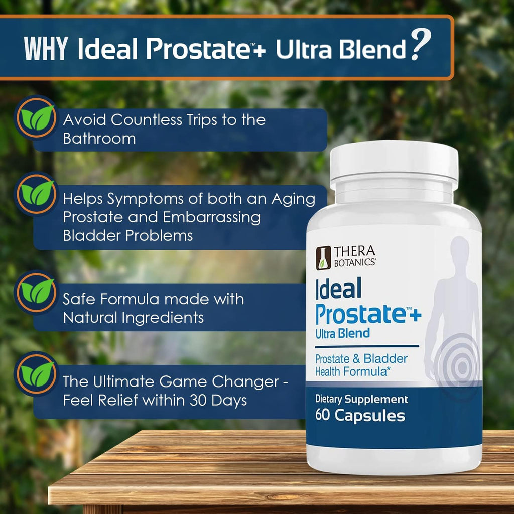 Health Plus Prostate Support Advanced Men's Prostate Support by Ideal Prostate Plus Ultra with Reis ...