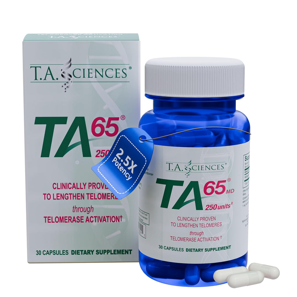 TA Sciences TA-65 100 Units Cell Rejuvenation Through Telomerase Activation
