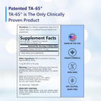 TA Sciences TA-65 100 Units Cell Rejuvenation Through Telomerase Activation