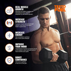 TestoFuel 120 T-Booster Pills - Test Booster for Men - 100% Natural Ingredients