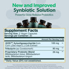 Probiotics For Weight Management & Digestive Health, 3 In 1 Gut Health Probiotics And Prebiotics/Postbiotics, Slow Release Synbiotic Probiotic