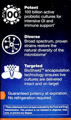 Ortho Molecular Products Ortho Biotic® 100 Billion CFU