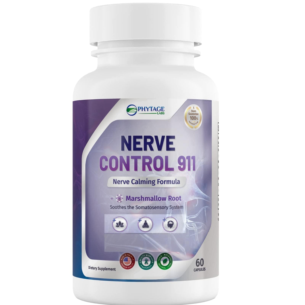 Nerve Control 911 – Natural Plant-Based Nerve Health Supplement