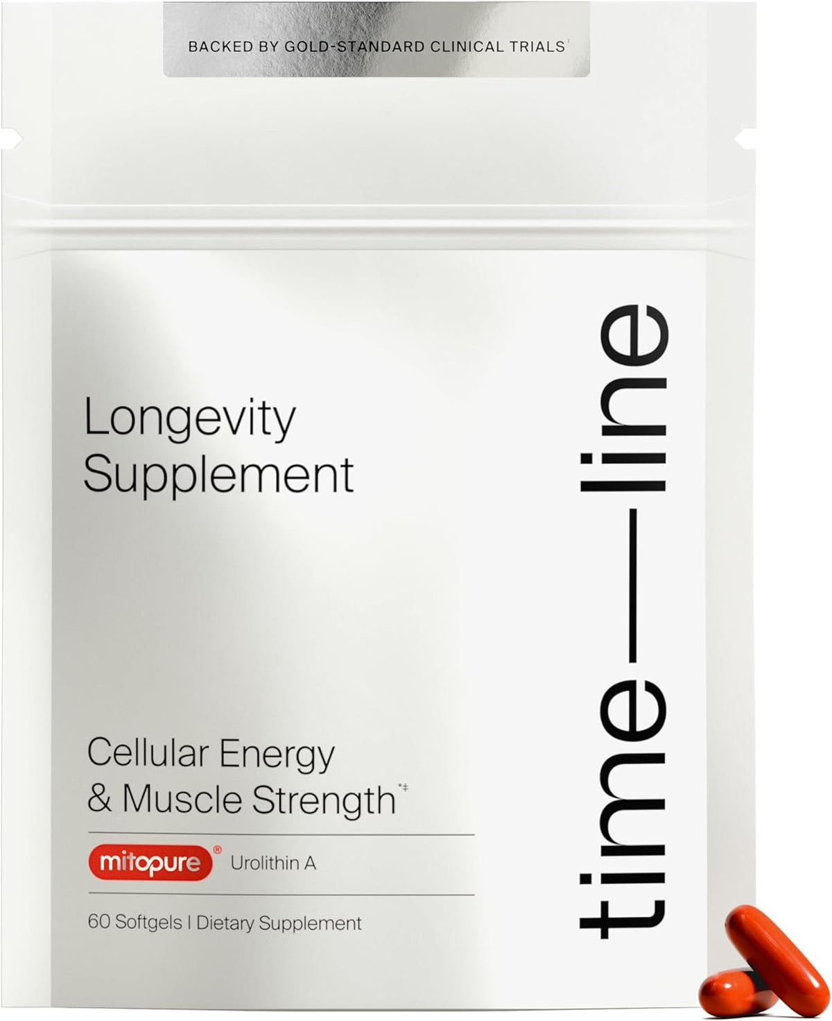 Timeline Urolithin A Supplement – 60 Softgels