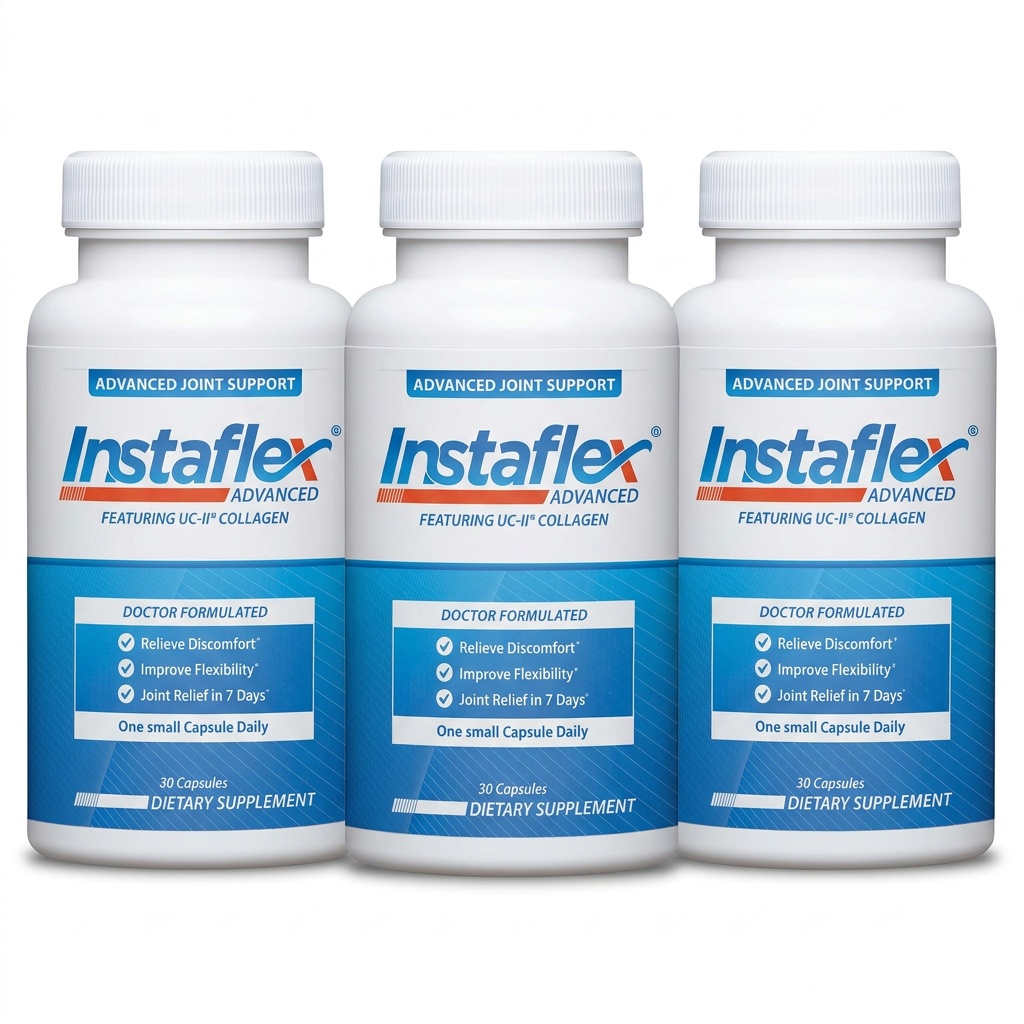 Pack of 3 Instaflex bottles