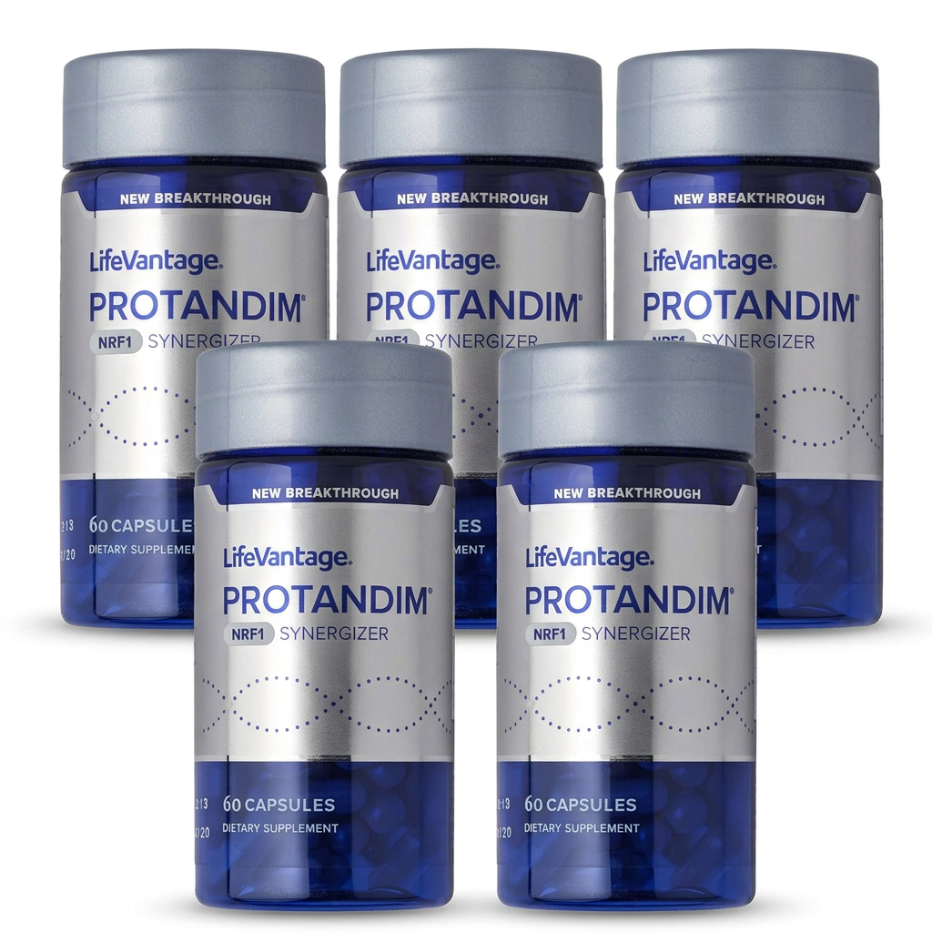 Pack of 5 Protandim bottles